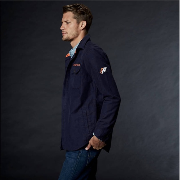 Levi's NFL Denver Broncos Overshirt Jacket XL - Picture 2 of 3